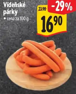 Albert Vídeňské párky nabídka