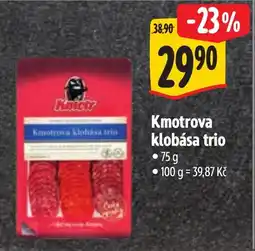 Albert Kmotrova klobása trio nabídka