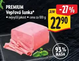 Albert PREMIUM Vepřová šunka nabídka