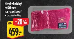 Albert Hovězí nízký roštěnec na roastbeef nabídka