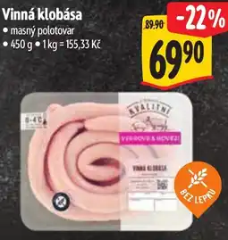 Albert Vinná klobása nabídka