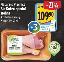 Albert Nature's Promise Bio Kuřecí spodní stehna nabídka