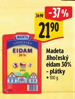 Albert Madeta Jihočeský eidam 30% - plátky nabídka
