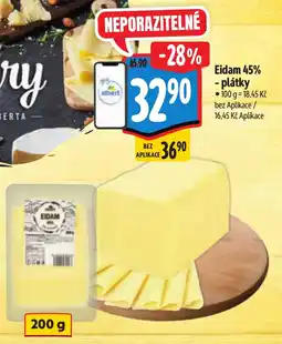 Albert Eidam 45% -plátky nabídka