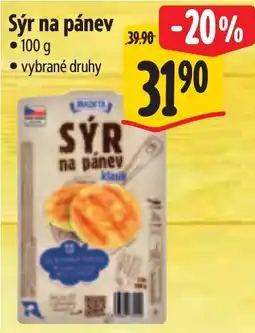 Albert Madeta Sýr na pánev nabídka