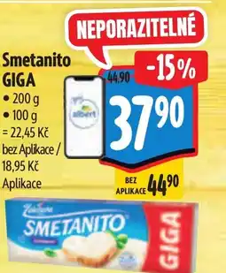 Albert Smetanito GIGA nabídka