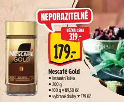 Albert Nescafé Gold nabídka