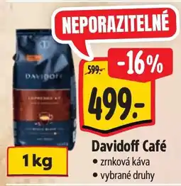 Albert Davidoff Café nabídka