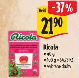 Albert Ricola nabídka