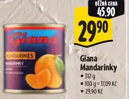 Albert Giana Mandarinky nabídka