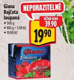 Albert Giana Rajčata loupaná nabídka