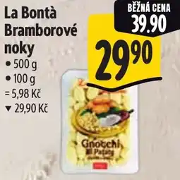Albert La Bontà Bramborové noky nabídka