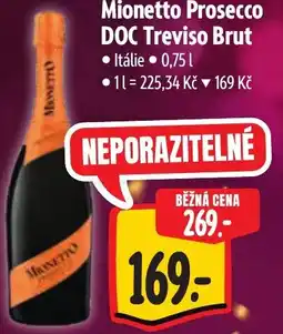 Albert Mionetto Prosecco DOC Treviso Brut nabídka