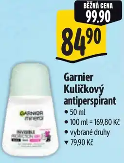 Albert Garnier Kuličkový antiperspirant nabídka