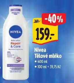 Albert Nivea Tělové mléko nabídka