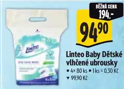 Albert Linteo Baby Dětské vlhčené ubrousky nabídka