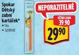 Albert Spokar Dětský zubní kartáček nabídka