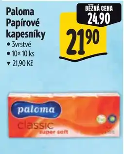 Albert Paloma Papírové kapesníky nabídka