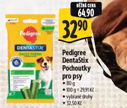 Albert Pedigree Dentastix Pochoutky pro psy nabídka