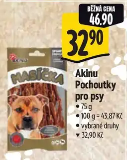 Albert Akinu Pochoutky pro psy nabídka