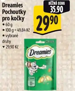 Albert Dreamies Pochoutky pro kočky nabídka