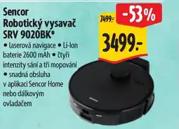Albert Sencor Robotický vysavač SRV 9020BK nabídka