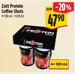Albert Zott Protein Coffee Shots nabídka