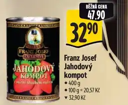 Albert Franz Josef Jahodový kompot nabídka