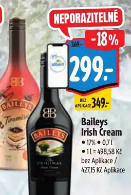 Albert Baileys Irish Cream nabídka