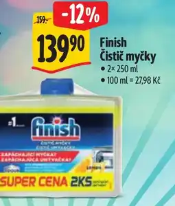 Albert Finish čistič myčky nabídka