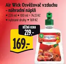 Albert Air Wick Osvěžovač vzduchu - náhradní náplň nabídka