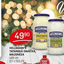 Flop HELLMANN'S TATARSKÁ OMÁČKA, MAJONÉZA 405 ml nabídka