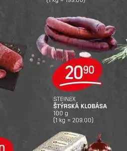 Flop ŠTÝRSKÁ KLOBÁSA 100 g nabídka