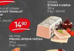 Flop PÍSECKÁ JÁTROVÁ PAŠTIKA 100 g nabídka