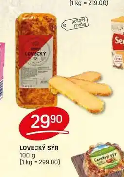 Flop LOVECKÝ SÝR 100 g nabídka