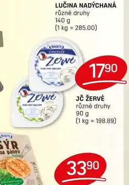 Flop JČ ŽERVÉ různé druhy 90 g nabídka