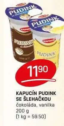 Flop KAPUCÍN PUDINK SE ŠLEHAČKOU čokoláda, vanilka 200 g nabídka
