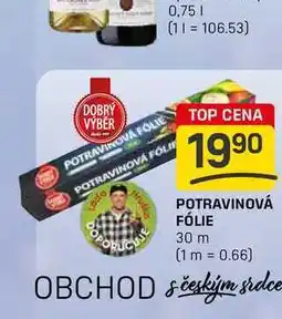 Flop POTRAVINOVÁ FÓLIE 30 m nabídka