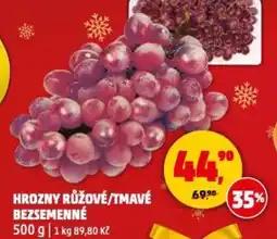 Penny Market Hrozny růžové/tmavé bezsemenné nabídka