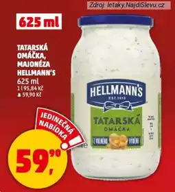Penny Market Tatarská omáčka, majonéza hellmann's nabídka