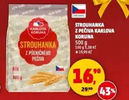 Penny Market Strouhanka z pečiva karlova koruna nabídka