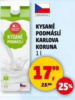 Penny Market Kysané podmáslí karlova koruna nabídka