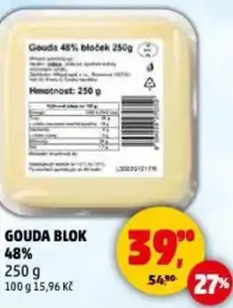 Penny Market Gouda blok 48% nabídka