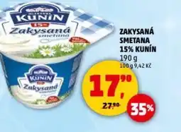 Penny Market Zakysaná smetana 15% kunín nabídka