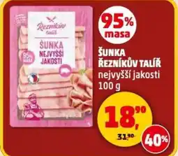 Penny Market Šunka řezníkův talíř nejvyšší jakosti nabídka