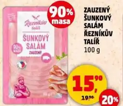 Penny Market Zauzeny šunkový salám řezníkův talíř nabídka