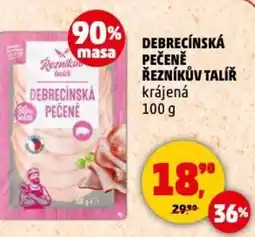 Penny Market Debrecínská pečeně řezníkův talíř krájená nabídka