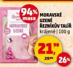 Penny Market Moravské uzene řezníkův talíř krájené nabídka