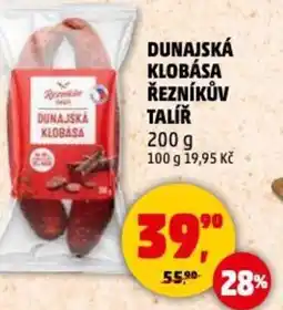 Penny Market Dunajská klobása řezníkův talíř nabídka
