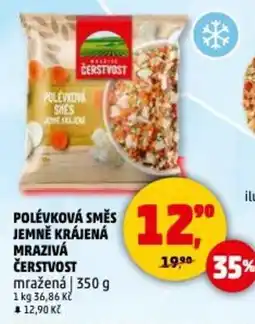 Penny Market Polévková směs jemně krájená mrazivá čerstvost nabídka